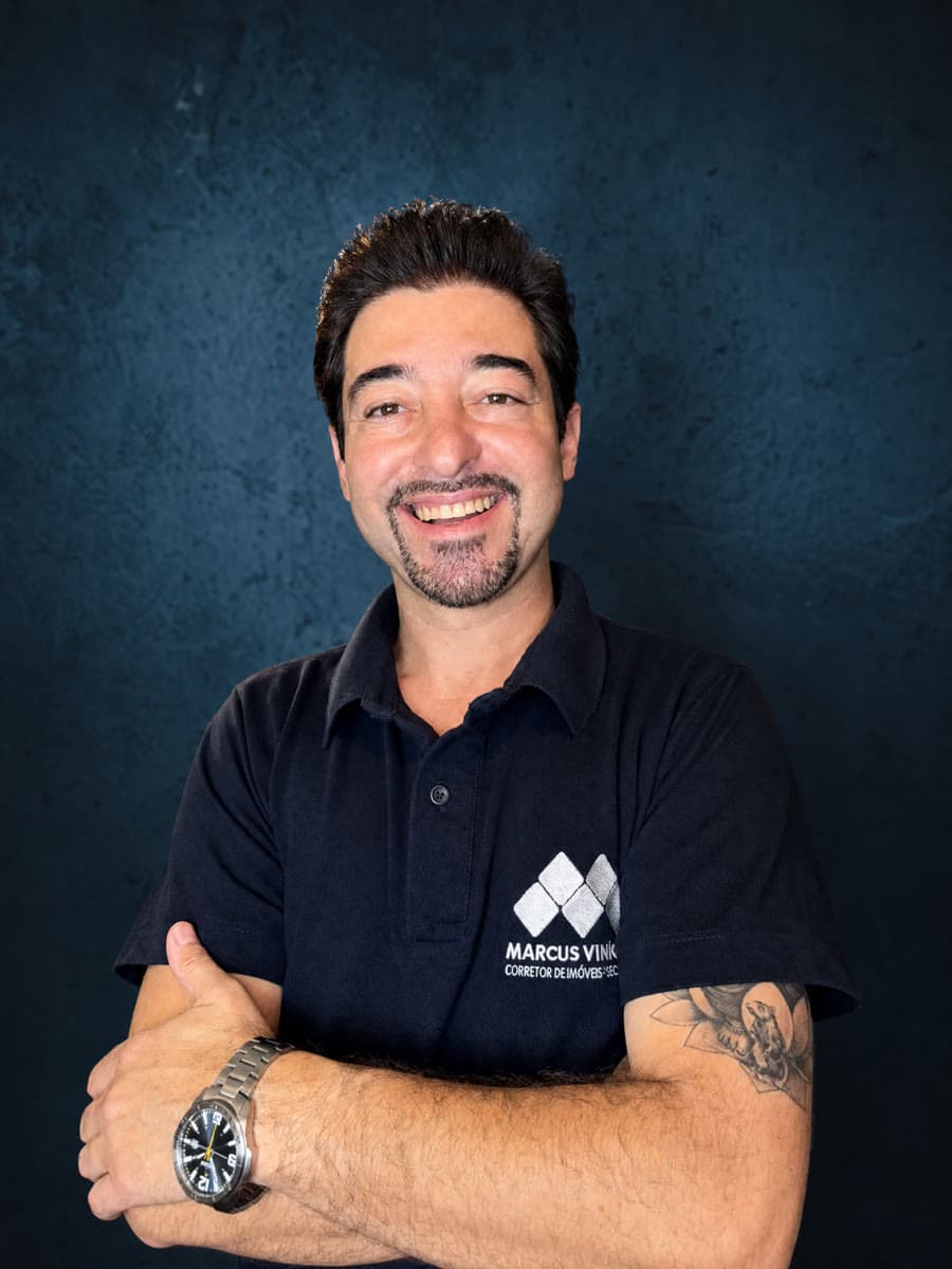 Marcus Vinícius, corretor de imóveis e avaliador, CRECI F 33640